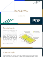 Badminton - O esporte e sua prática em Portugal