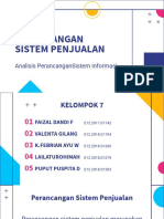 Sistem Informasi Penjualan PPT KLP 7