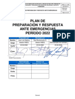 Plan de Preparacion y Respuesta Ante Emergencia 2022 - 07 (004) Final