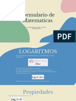 Formulario de Matematicas