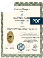 Articulating Boom Crane Operator Certificate of Completion