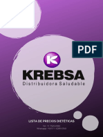 KREBSA - Lista de Precios - Dietetica
