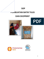 Sop Pembuatan Batik