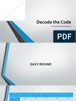 Decode-the-Code
