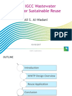 Gasification WWTP max reuse