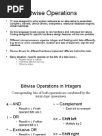 Bitwise Operations