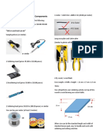 Mount and Solder Electronic Components Tools and Materials