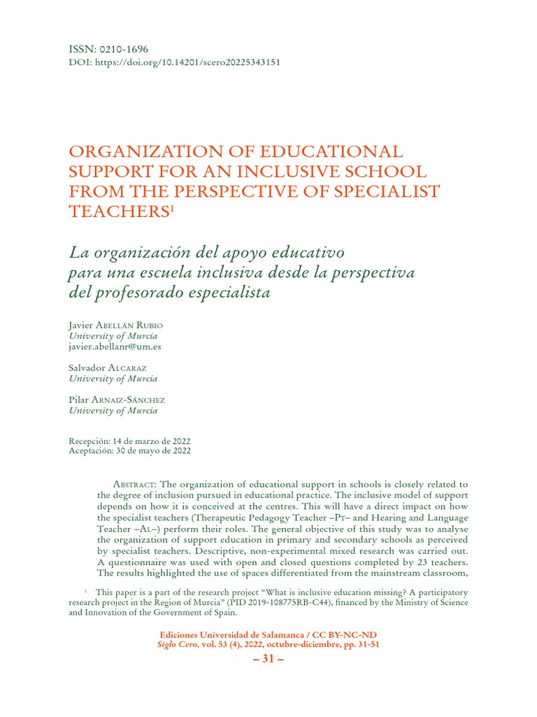 Inclusive Education and Teacher | PDF | Teachers | Special Education