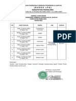 Jadwal Ujian