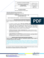 Formato Documento Técnico - Necesidades - SISTEMAS ALCALDIA