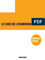Le Code de l Environnement-2022