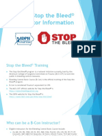 Iowa Stop The Bleed Instructor Information