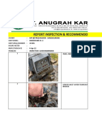 GENSET INSPECTION REPORT