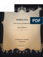 Sibelius Violin Concerto MVT 1