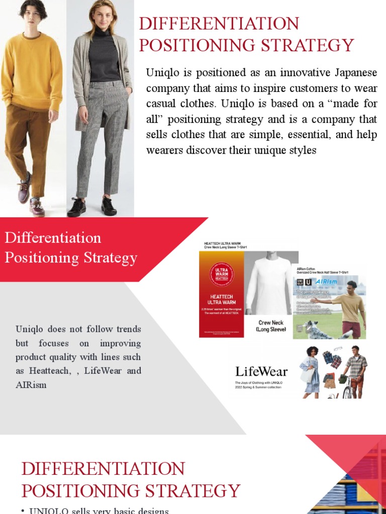 Uniqlo's Unique Positioning Strategy | PDF | Art