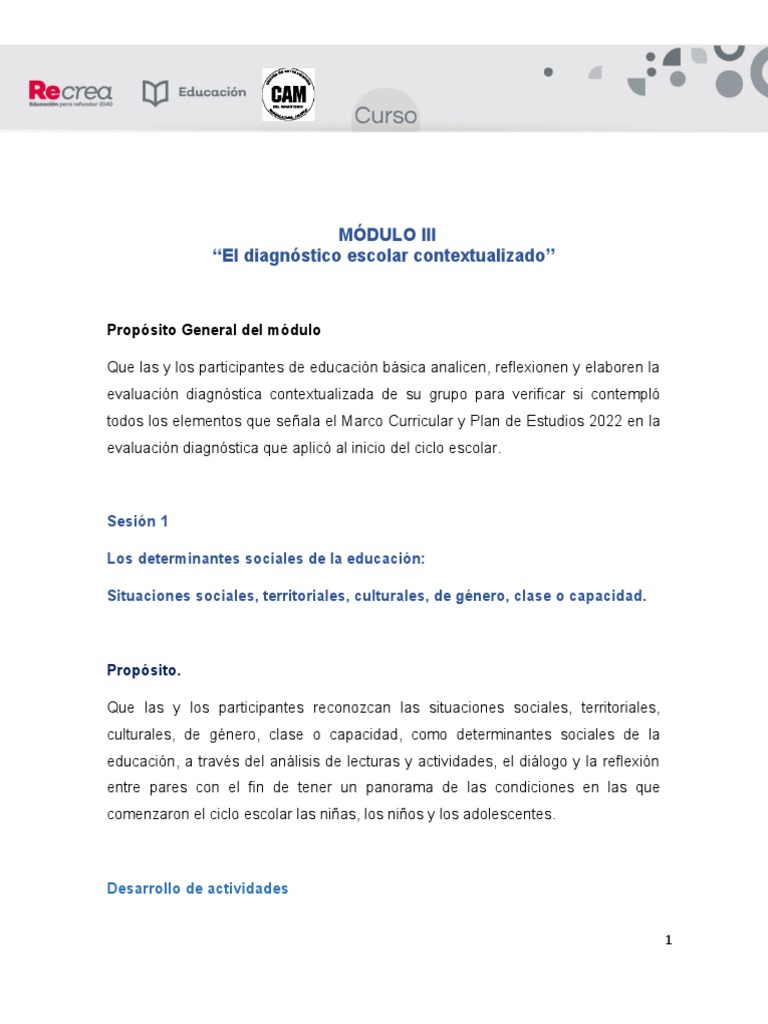 Modulo 3 Pdf Evaluación Aprendizaje