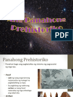 Panahong Prehistoriko