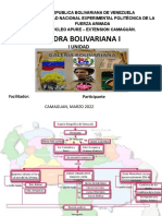 Presentacion Sobre I Unidad de Catedra Bolivariana I