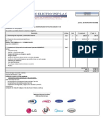 Cotizacion 500-2022 Suministro e Instalacion de Aire Acondicionado Almacen 4 y 10