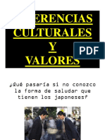 Diferencias Culturales y Valores