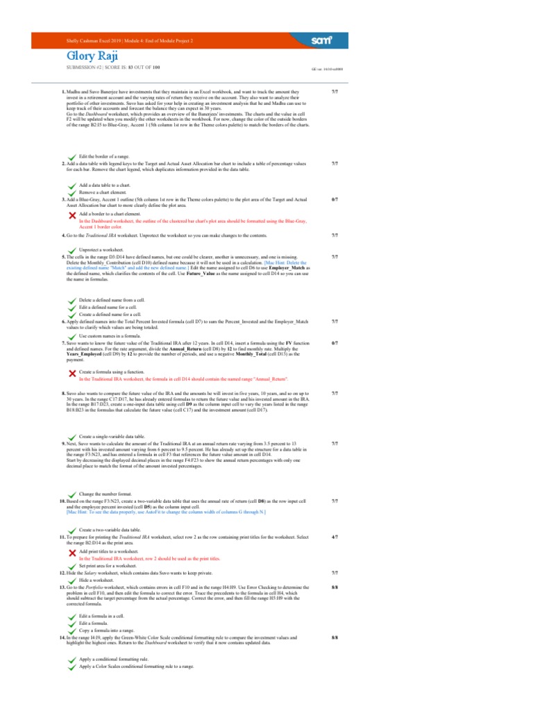 Sc Ex19 Eom4 2 Gloryraji Report 2 Pdf Asset Allocation Stocks