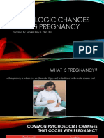 Physiologic Changes During Pregnancy