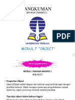 POWER POINT Bahasa Inggris Modul 7