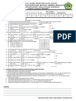 PAS Matematika Kls 8 SMTR Ganjil