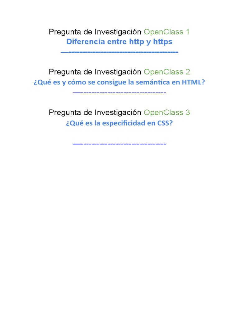 Diferencias entre HTTP y HTTPS | PDF | Arte | Tecnología