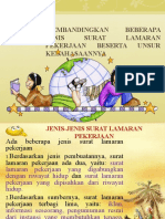 Materi Membandingkan Surat Lamaran Pekerjaan