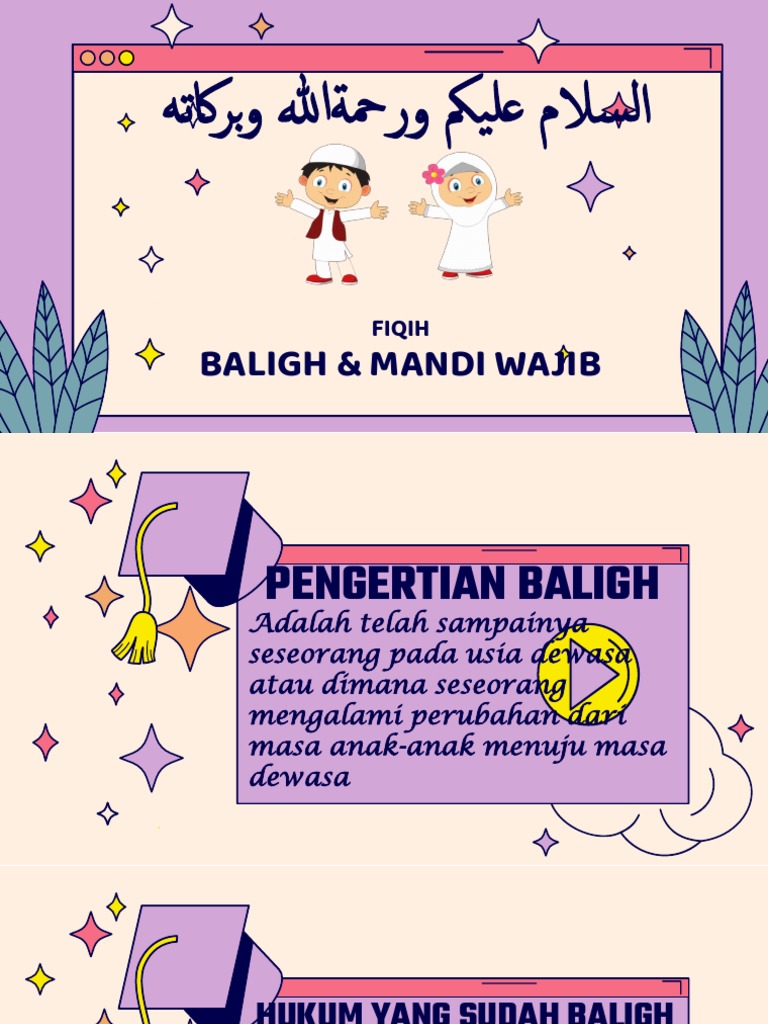 Definisi dan Tanda Baligh dalam Islam | PDF | Kesehatan Holistik