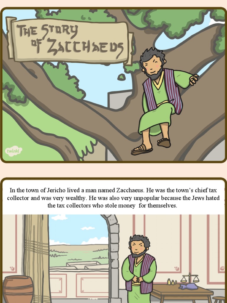 Picture Of Zacchaeus