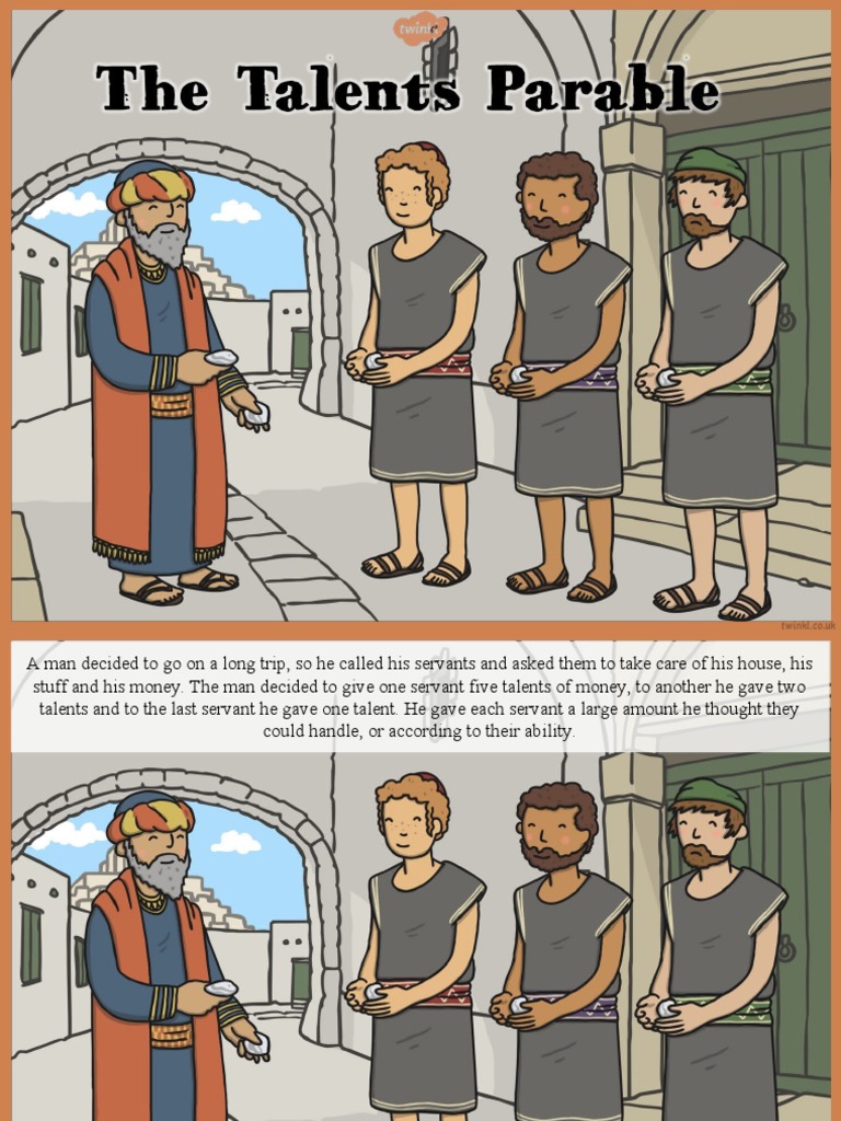 T Re 164 The Talents Parable Powerpoint Pdf