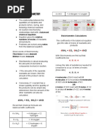 Gen Chem Reviewer Finals