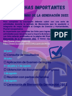 Check List Generación 2022