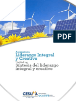C1 - Asig3 - Unid5 - Síntesis de Liderazgo Integral y Creativo