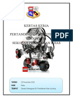 Kertas Kerja Pertandingan Robotik 2021