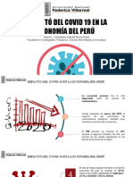 Impactó Del Covid 19 en La Economía Del Perú - Rivera