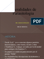 Generalidades Parasitologia