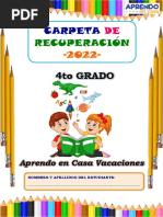 4° CUARTO GRADO