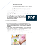 Alimentación saludable en las diferentes etapas de la vida: preconcepción, embarazo, lactancia, niñez y edad escolar (0-12 años