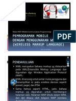 Modul 2 Pemrograman Wap Dgn Wml Compatibility Mode