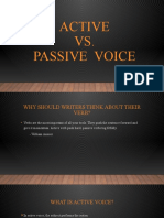 Active Vs Passive Powerpoint Ppresenttattion