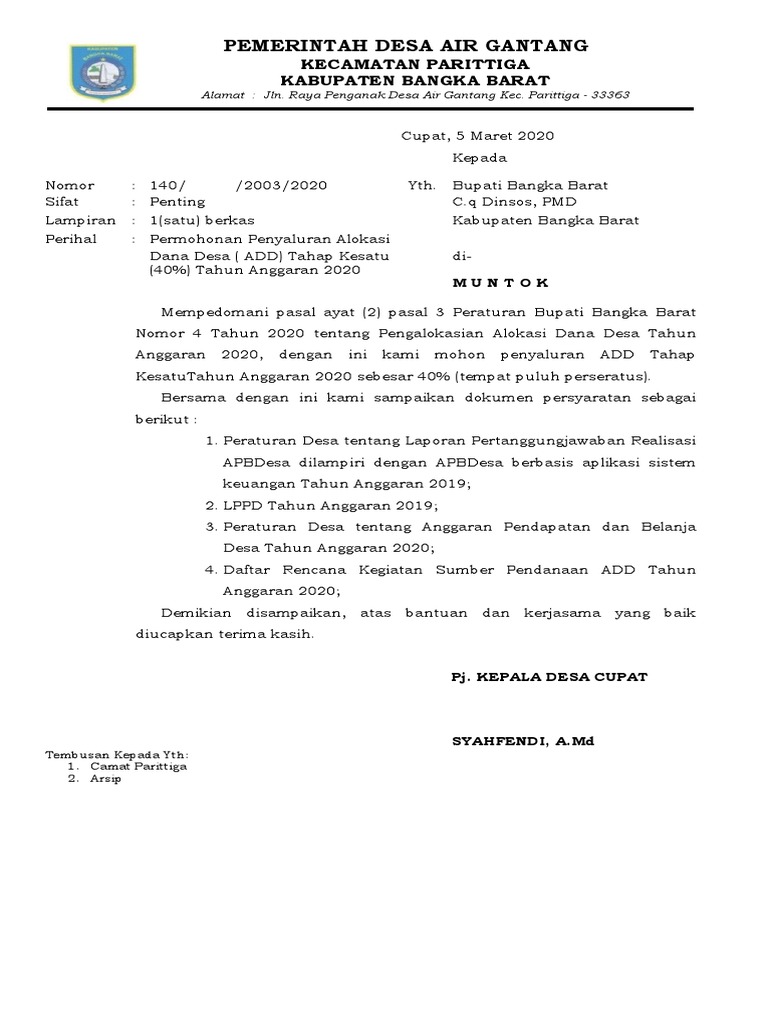 Surat permohonan add pdf