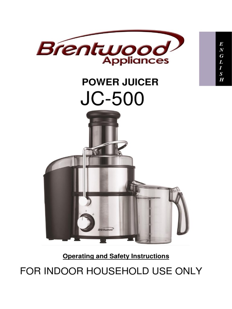 Juicer Manual PDF Ac Power Plugs And Sockets Juice