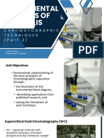 Instrumental Chromatographic Techniques (Part 3