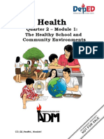 HEALTH6 Q2 Mod1 TheHealthySchoolandCommunityEnvironments V4