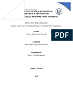 Ensayo Colaborativo de Cultura Fisica Terapeutica