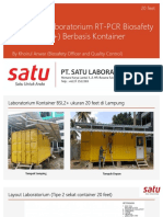 Overview Laboratorium PT Satu 2022 20 Feet Lampung