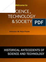 STS WEEK - 2-3 (Historical-Antecedents-Of-Science-And-Technology-152541982